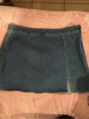 American Eagle Jean Mini Skirt size 12